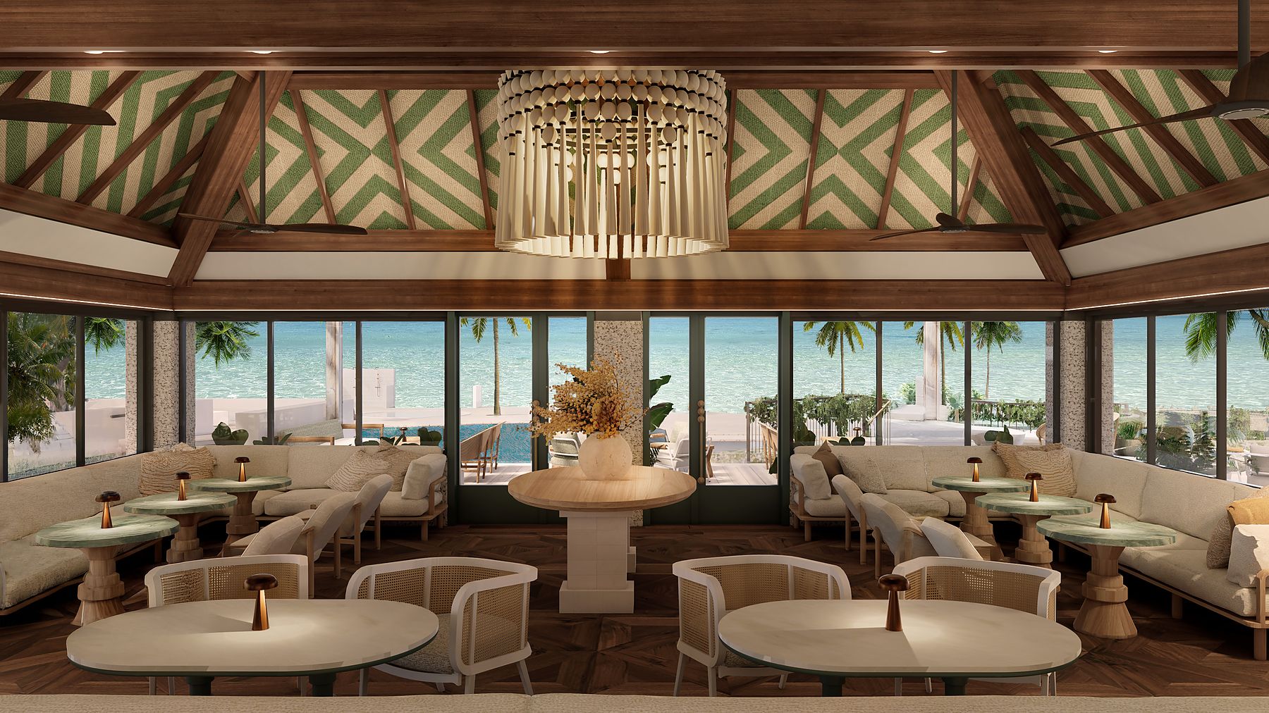 Design for the dining deck